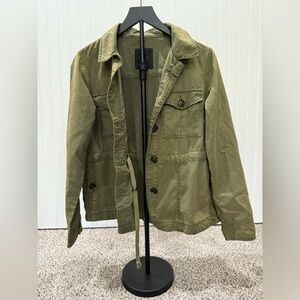 Green Stylish Utility Jacket